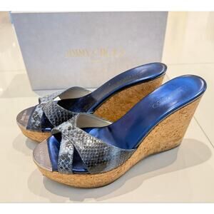 Jimmy Choo Cork Wedges Size 8